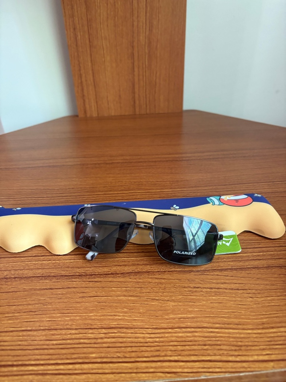 Polarized Men's Sunglasses - Black Lenses